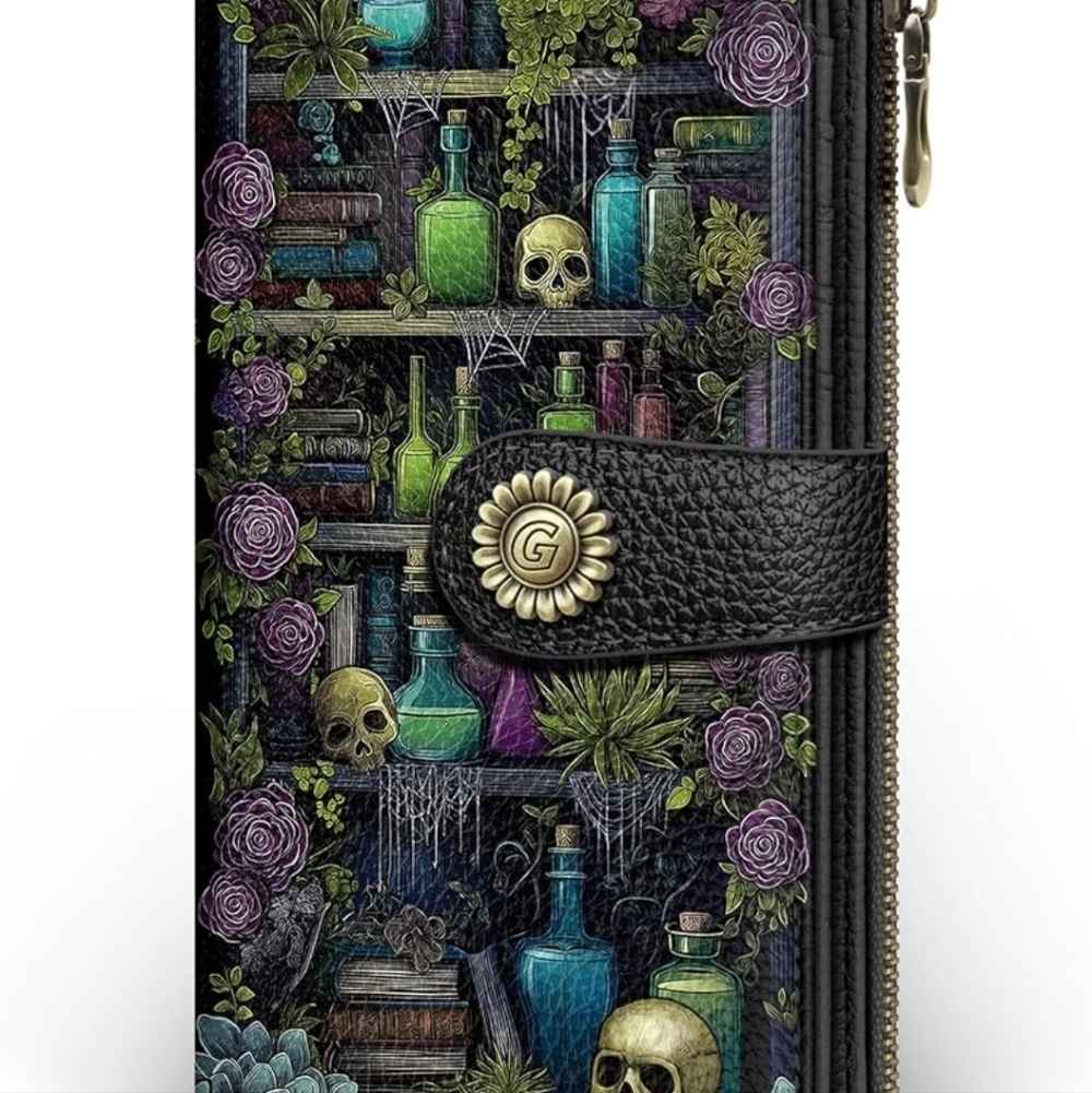 RFID Blocking PU Leather Wallet Case - Picture 5 of 6